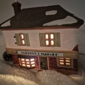 Department 56 Scrooge & Marley Counting house